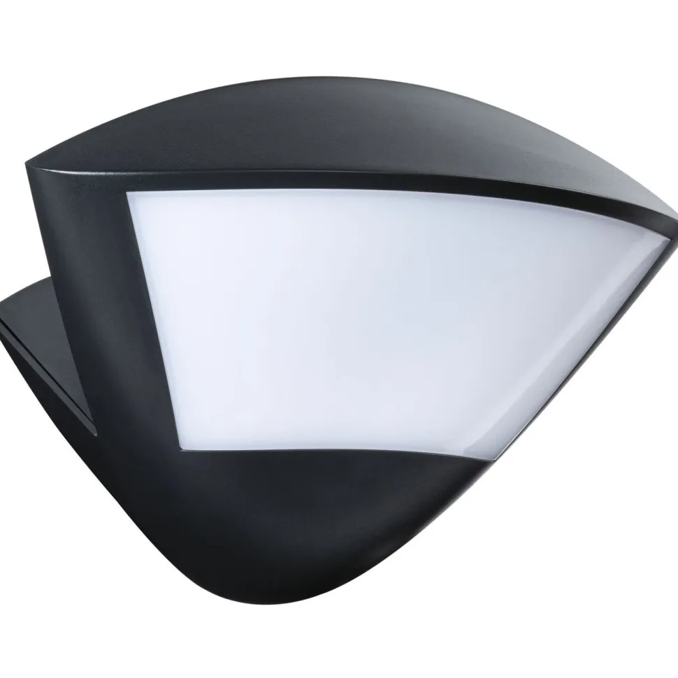 LED-ulkoseinävalaisin Paulmann Skyla Smart Home Zigbee 3.0 226x164mm 2200K-3000K 10W 840lm hämäräohjattu liiketunnistin IR antrasiitti