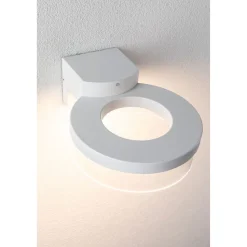 LED-ulkoseinävalaisin Paulmann Capera 231mm 3000K 8/1.2W 700lm hämäräohjattu liiketunnistin IR valkoinen