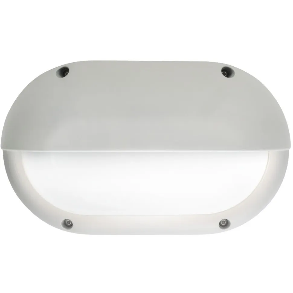LED-ulkoseinävalaisin Airam Cestus Horizontal Eye 20W/840 165x270x110 mm IP65 valkoinen/opaali