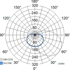 LED-ulkoseinävalaisin Airam Cestus Round Eye, 20W/840, Ø261x150mm, IP65, antrasiitti/opaali
