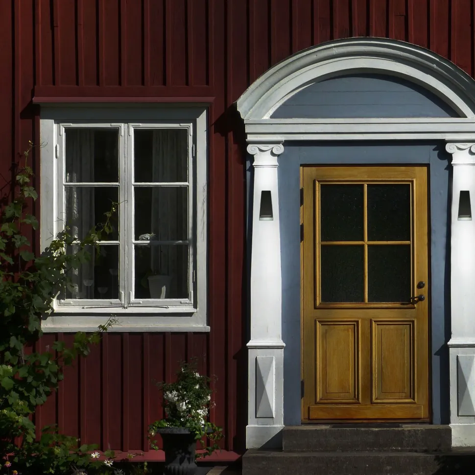LED-ulkoseinävalaisin Aneta Lighting Rigel alas-ylösvalo IP54 tummanharmaa