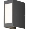 LED-ulkoseinävalaisin Konstsmide Cremona 82x128x172 mm säädettävä antrasiitinharmaa