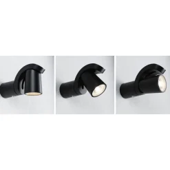 LED-ulkoseinävalaisin liiketunnistimella Paulmann Cuff, IP44, 3000K, korroosionkestävä, antrasiitti