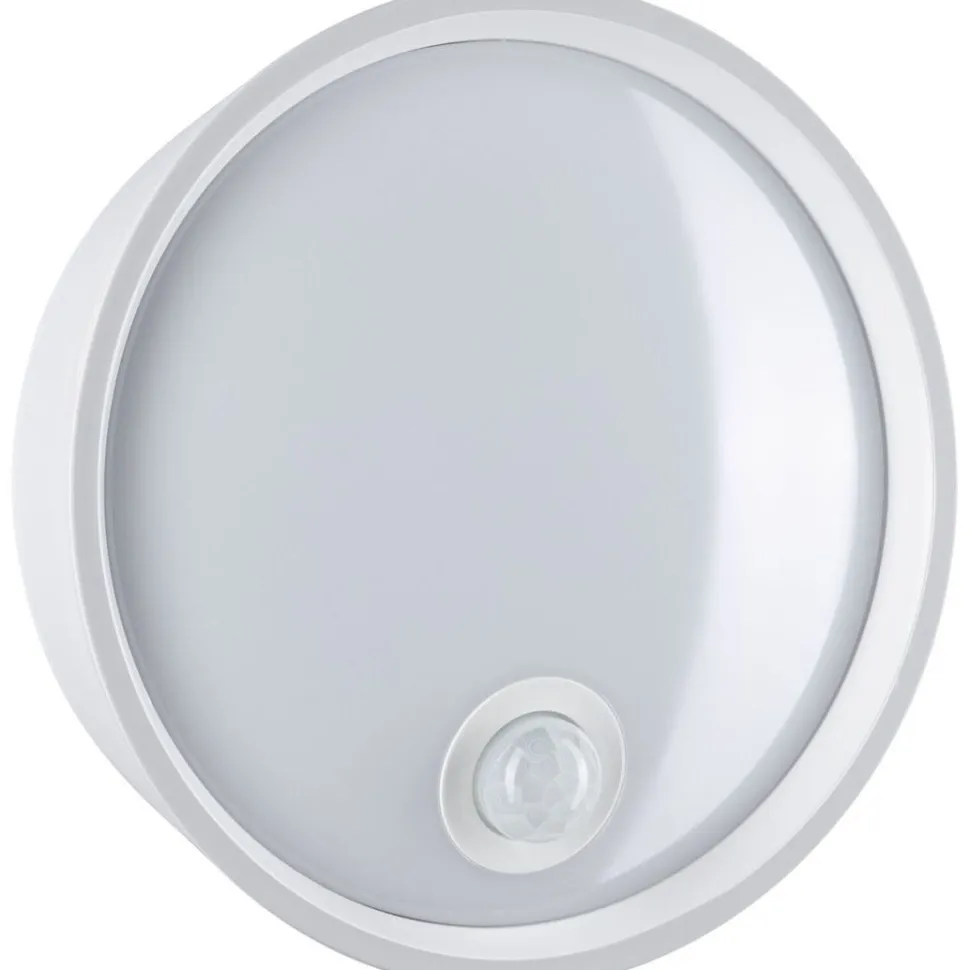 LED-ulkoseinävalaisin liiketunnistimella Paulmann Platomo, IP44, 18cm, 3000K, korroosionkestävä, musta