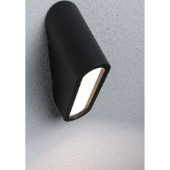 LED-ulkoseinävalaisin Paulmann Clif, IP44, 3000K, korroosionkestävä, antrasiitti