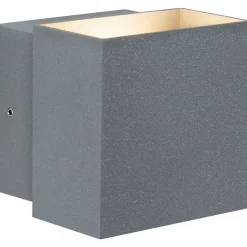 LED-ulkoseinävalaisin Paulmann Cybo Square, IP65, 10x10cm, 2700K, valkoinen