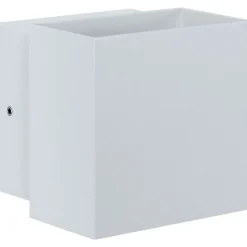 LED-ulkoseinävalaisin Paulmann Cybo Square, IP65, 10x10cm, 2700K, valkoinen