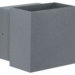 LED-ulkoseinävalaisin Paulmann Cybo Square, IP65, 10x10cm, 2700K, valkoinen