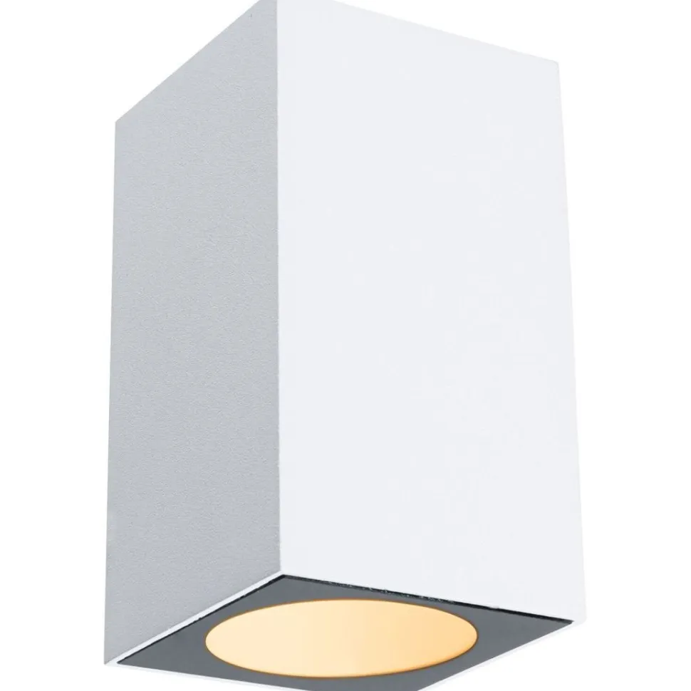 LED-ulkoseinävalaisin Paulmann Flame, IP44, 2200K, antrasiitti