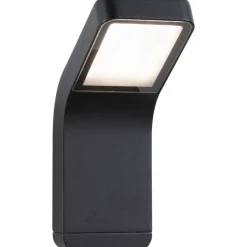 LED-ulkoseinävalaisin Paulmann Kulma, IP44, 3000K, korroosionkestävä, antrasiitti