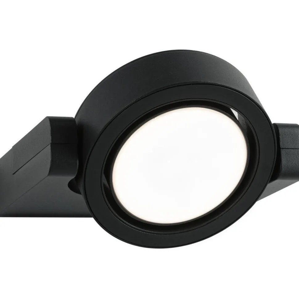 LED-ulkoseinävalaisin Paulmann Swivea, IP44, 18.3x20.6cm, 3000K, antrasiitti