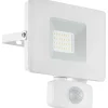 LED-ulkoseinävalaisin/-valonheitin Eglo Faedo 140x130 mm liiketunnistimella valkoinen
