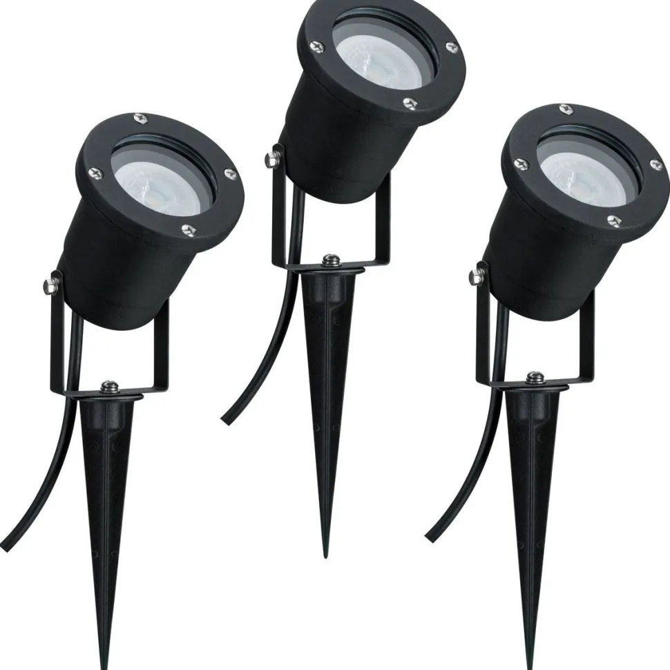 LED-Ulkospottisarja Paulmann Special Line Garden 3-osainen musta