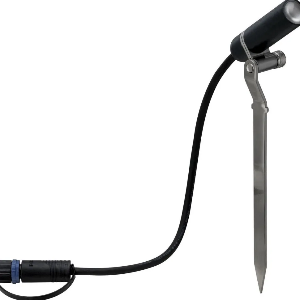 LED-Ulkospottivalaisin Paulmann Plug & Shine Plantini antrasiitti