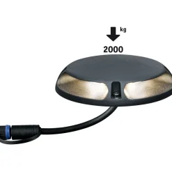 LED-Ulkovalaisin Paulmann Plug & Shine SML 6W antrasiitti