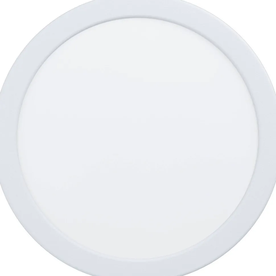LED-Upotettava plafondi Eglo Fueva 5 Ø21,6cm 3000K valkoinen pyöreä himmennin vaihdettava LED