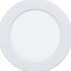 LED-Upotettava plafondi Eglo Fueva 5 Ø8,6cm 4000K valkoinen pyöreä vaihdettava LED