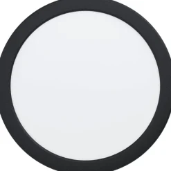 LED-Upotettava plafondi Eglo Fueva 5 4000K musta pyöreä eri kokoja