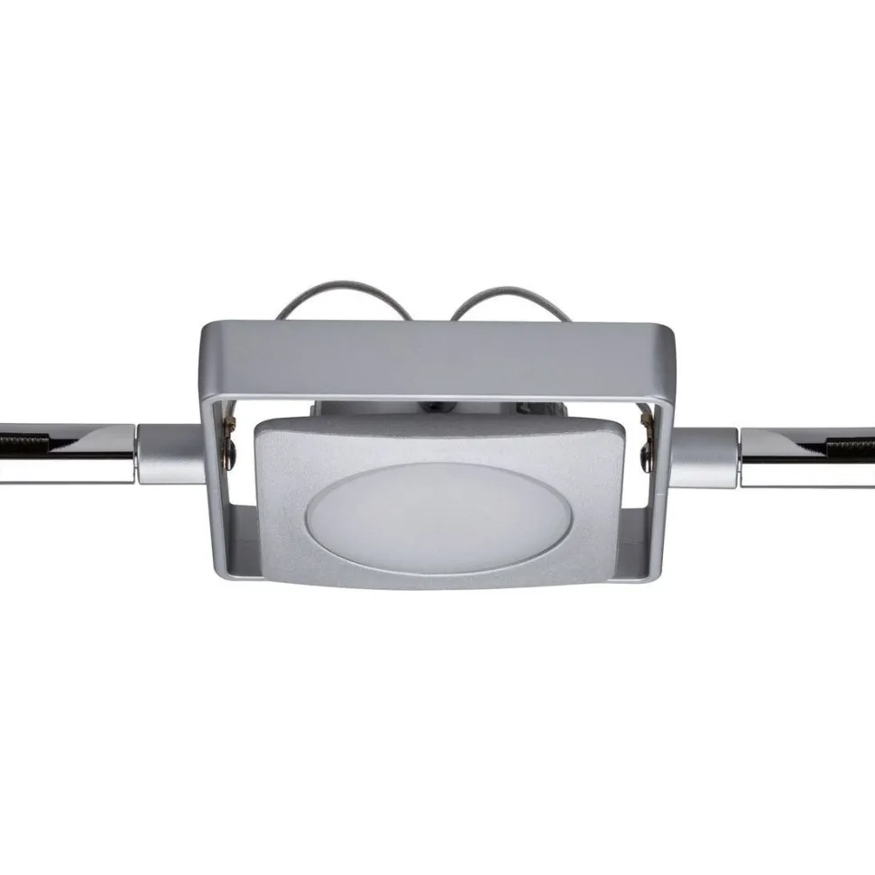 LED-vaijerivalaisinsetti Pailmann MacLED Basic, 2700K, neljä valaisinta, mattakromi