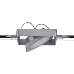 LED-vaijerivalaisinsetti Pailmann MacLED Basic, 2700K, neljä valaisinta, mattakromi