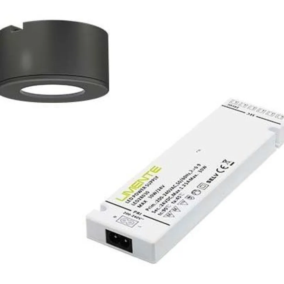 LED-valaisinsetti Limente LED-LETO, 5 kpl, 4000K, RST-look