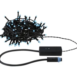 LED-valoketju Paulmann Plug & Shine Yuna, RGB, 7.4m, IP44, 3W, musta