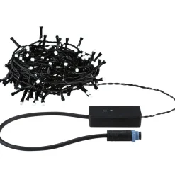 LED-valoketju Paulmann Plug & Shine Yuna, RGB, 7.4m, IP44, 3W, musta