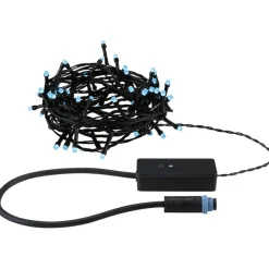 LED-valoketju Paulmann Plug & Shine Yuna, RGB, 7.4m, IP44, 3W, musta