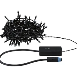 LED-valoketju Paulmann Plug & Shine Yuna, RGB, 7.4m, IP44, 3W, musta