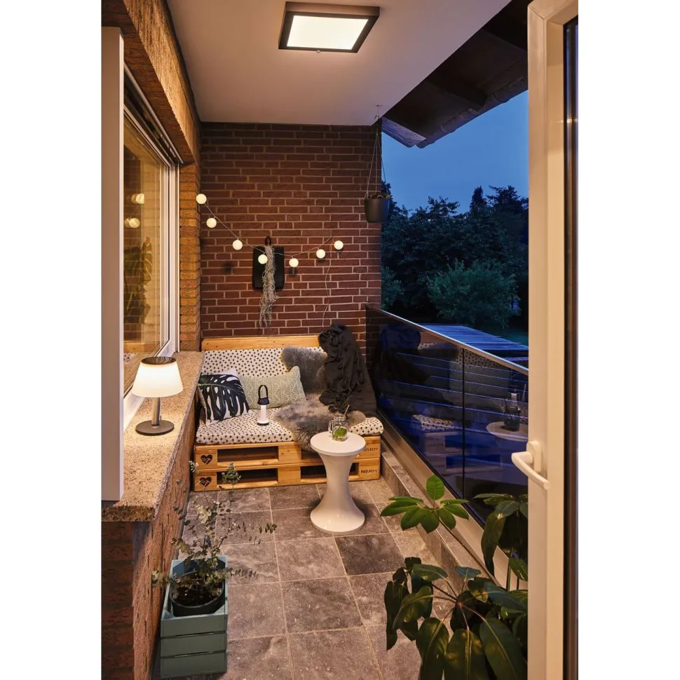 LED-valoketju Paulmann Fairy lights, IP44, 3.6m, 3000K, paristokäyttöinen, valkoinen
