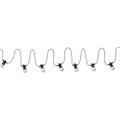 LED-valoketju Paulmann Plug & Shine Fairy lights, IP44, 3000K, valkoinen