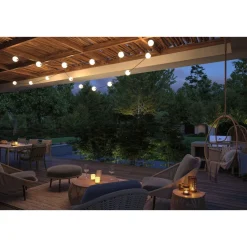 LED-valoketjusetti Paulmann Plug & Shine Naima, 3000K, 5.8m