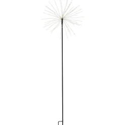 LED-valokoriste Star Trading Firework Outdoor, 110cm, musta