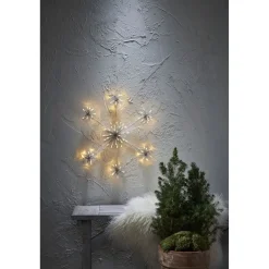 LED-valokoriste Star Trading Siluett Flower Snowflake 50 cm