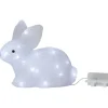 LED-valokoriste Star Trading Crystalo kaniini 20cm