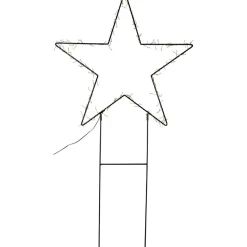 LED-valokoriste Star Trading Barlumi 115 cm tähti musta