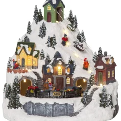 LED-valokoriste Star Trading Alpville 24.5cm, moniväri