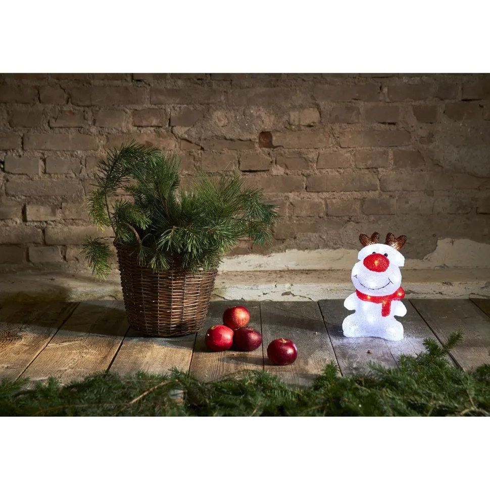 LED-valokoriste Star Trading Crystalo poro 30 cm