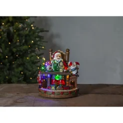 LED-valokoriste Star Trading Merryville, 25cm, moniväri