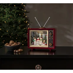 LED-valokoriste Star Trading Vinter TV, punainen