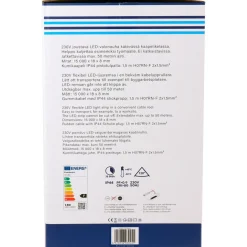 LED-valonauha kahvakelalla Finelectro, 230V, 15m, 4000K, 12W/m, 1500lm/m
