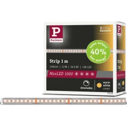 LED-valonauha Paulmann MaxLED 1000, 1m, 7.2W, 1100lm/m, 4000K, neutraali valkoinen