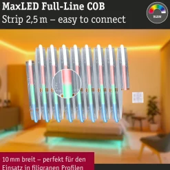 LED-valonauha Paulmann MaxLED 1000, COB, 2.5m, RGBW, 24W, 1038lm/m, RGBW+