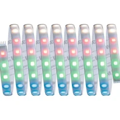 LED-valonauha Paulmann MaxLED 500, Smart Home Zigbee 3.0, aloituspakkaus, 3m, IP44, 27W, 350lm/m, 60LEDs/m, RGBW+, 60VA