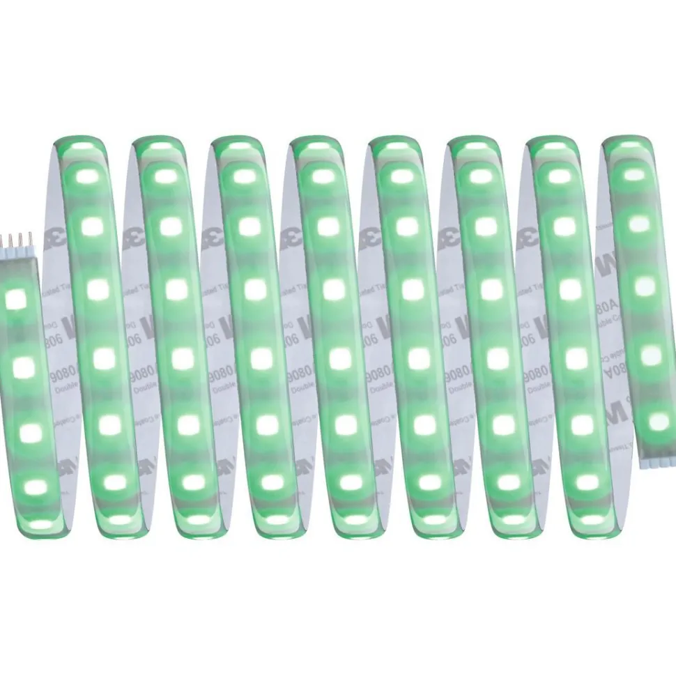 LED-valonauha Paulmann MaxLED 500, Smart Home Zigbee 3.0, aloituspakkaus, 3m, IP44, 27W, 350lm/m, 60LEDs/m, RGBW+, 60VA