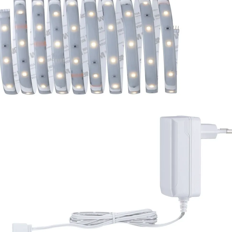 LED-valonauha Paulmann MaxLED 250, aloituspakkaus, 1.5m, IP44, 6W, 240lm/m, 2700K, 24VA