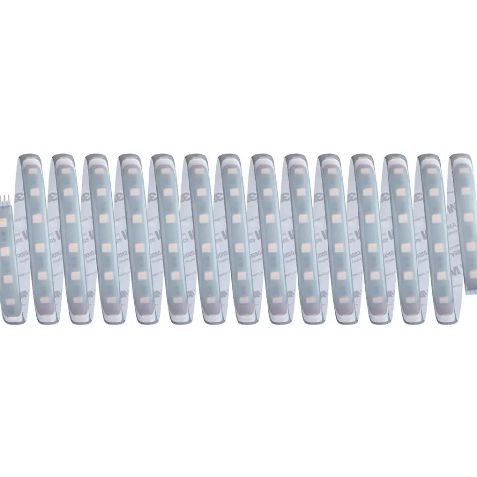 LED-valonauha Paulmann MaxLED 500, Smart Home Zigbee 3.0, aloituspakkaus, 5m, IP44, 33W, 350lm/m, 60LEDs/m, RGBW+, 80VA