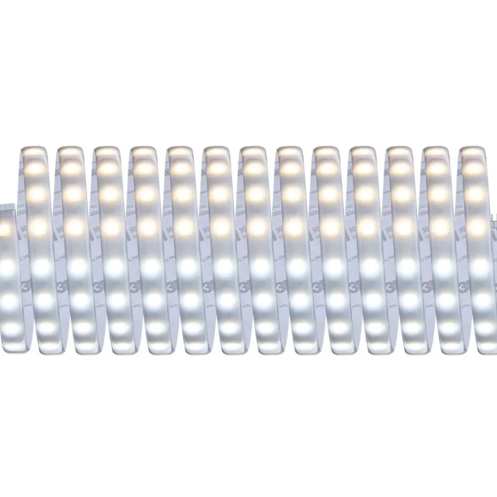 LED-valonauha Paulmann MaxLED 500, Smart Home Zigbee 3.0, aloituspakkaus, 5m, IP44, 26W, 510lm/m, 60LEDs/m, 50VA, säädettävä värilämpötila