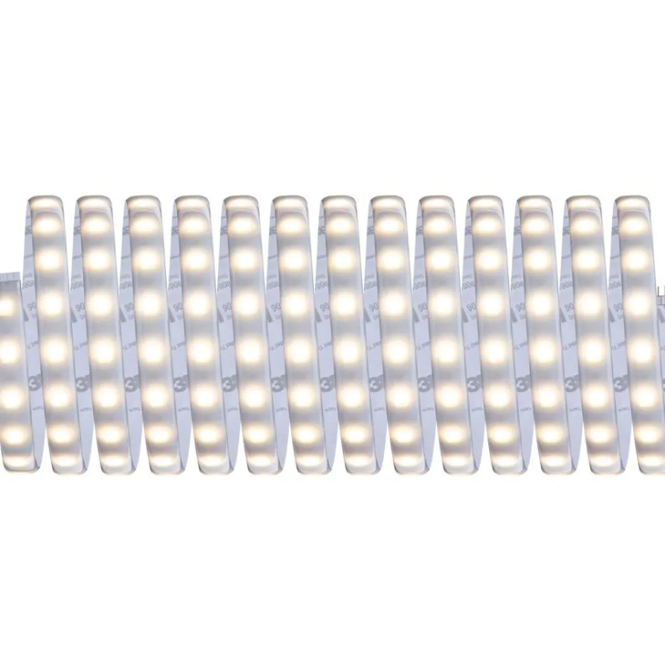LED-valonauha Paulmann MaxLED 500, Smart Home Zigbee 3.0, aloituspakkaus, 5m, IP44, 26W, 510lm/m, 60LEDs/m, 50VA, säädettävä värilämpötila