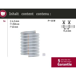 LED-valonauha Paulmann MaxLED 500, COB, 2.5m, RGBW, 15W, 530lm/m, RGBW+